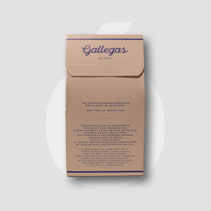 Galletas de Nata en estuche de 165g - Imagen 2
