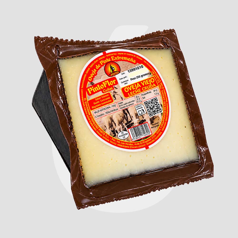 Cuña de Queso de Oveja Viejo de Leche Cruda PintorFlor – 250 g