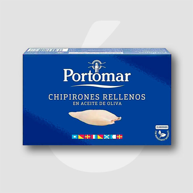 Chipirones rellenos en aceite de oliva Portomar