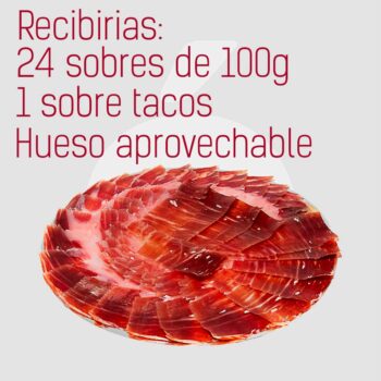 Paleta 5 Jotas (5J) - 5,3-5,8Kg, Cortado y envasado al vacío