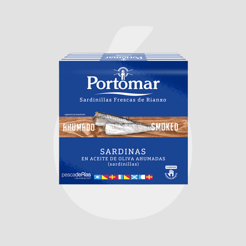 Sardinillas Frescas de Rianxo en Aceite de Oliva Ahumadas